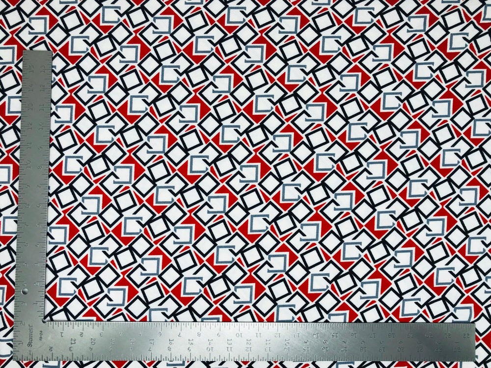 Liverpool Knit Geometric Print Fabric | Express Knit Inc.