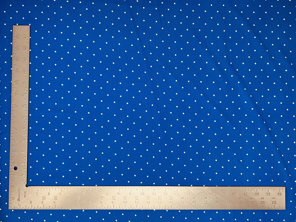 Liverpool Knit Polka Pin Dot Print Fabric | Express Knit Inc.