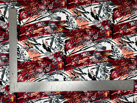 Liverpool Knit Floral Print Fabric | Express Knit Inc.