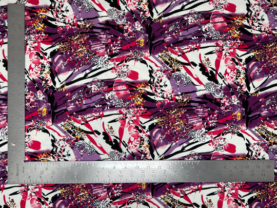 Liverpool Knit Floral Print Fabric | Express Knit Inc.