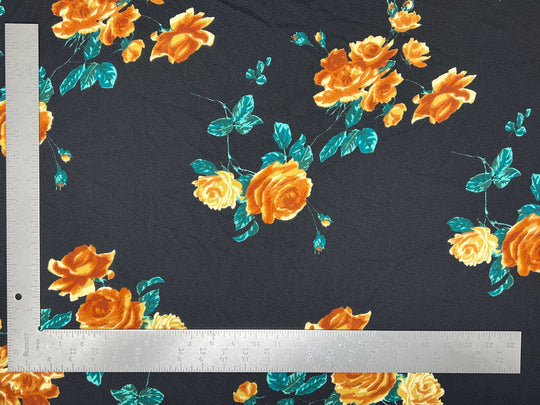 Liverpool Knit Floral Print Fabric | Express Knit Inc.