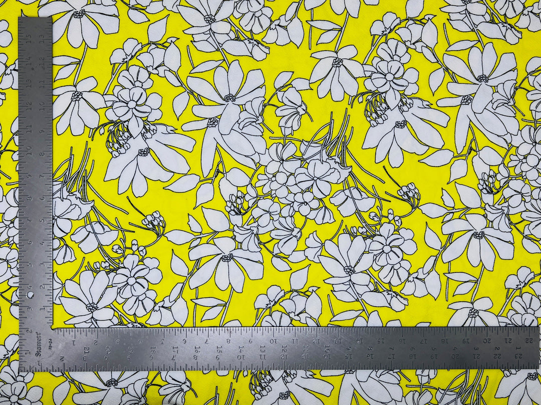 Liverpool Knit Floral Print Fabric | Express Knit Inc.