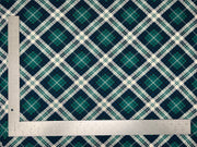 Liverpool Knit Plaid Print Fabric
