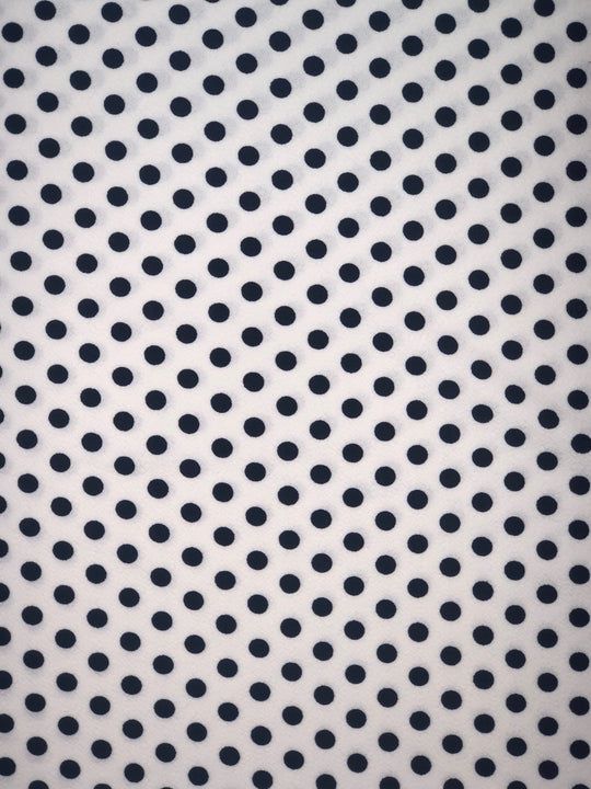 Liverpool Knit Polka Dot Print Fabric | Express Knit Inc.