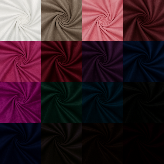 Velvet Stretch Solid Fabric