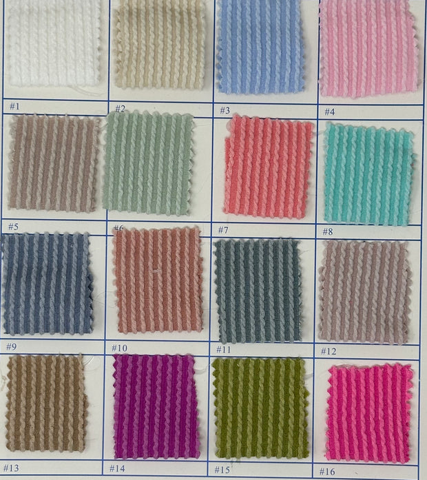 Waved Urban Rib Knit Fabric By The Yard | Express Knit Inc.