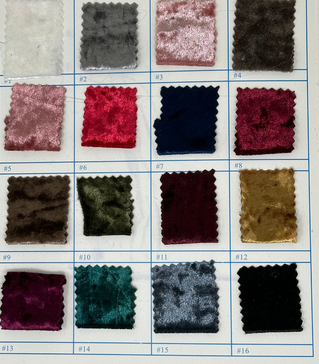 Crushed Velvet Velour Stretchy Fabric #2 | Express Knit Inc.