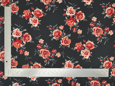 Techno Crepe Knit Floral Print Fabric | Express Knit Inc.