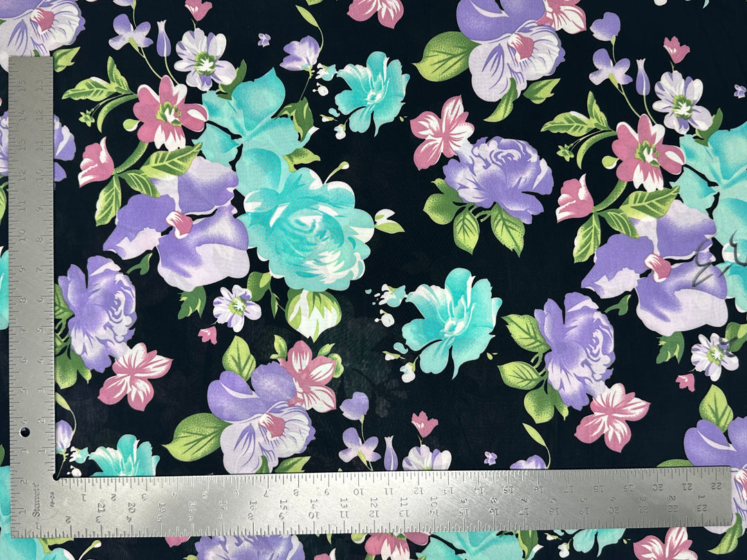 ITY Knit Floral Print Fabric | Express Knit Inc.