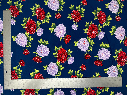 ITY Knit Floral Print Fabric | Express Knit Inc.