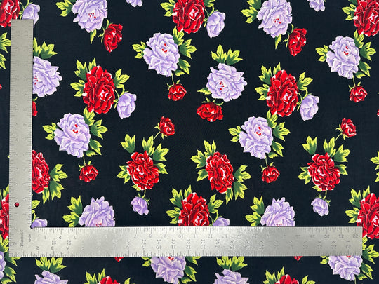 ITY Knit Floral Print Fabric | Express Knit Inc.