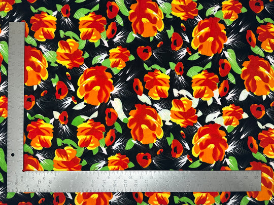 ITY Knit Floral Print Fabric | Express Knit Inc.