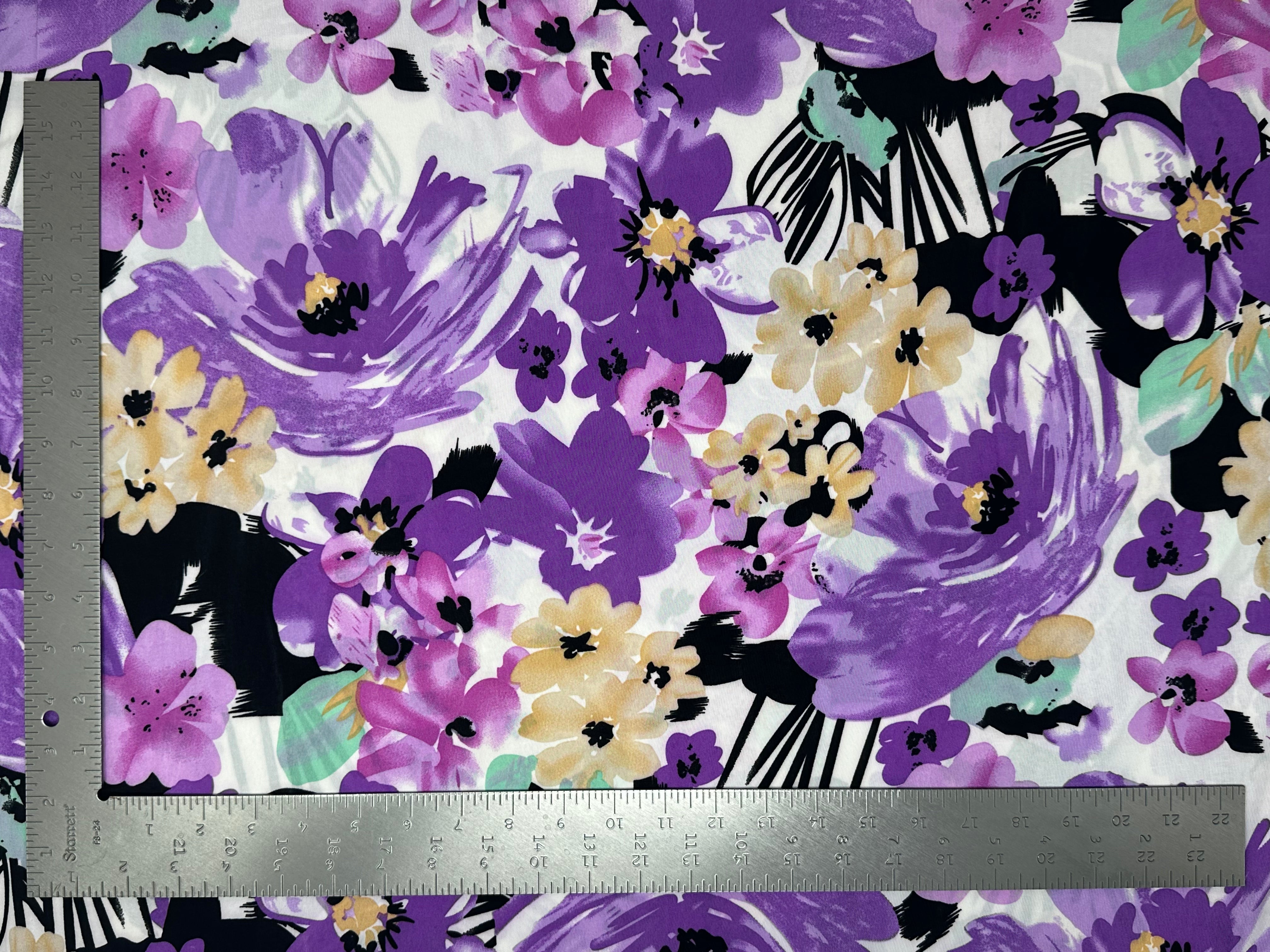 ITY Knit Floral Print Fabric | Express Knit Inc.