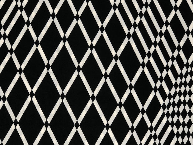 ITY Knit Geometric Print Fabric - wholesale fabric
