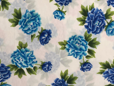 ITY Knit Floral Print Fabric - wholesale fabric