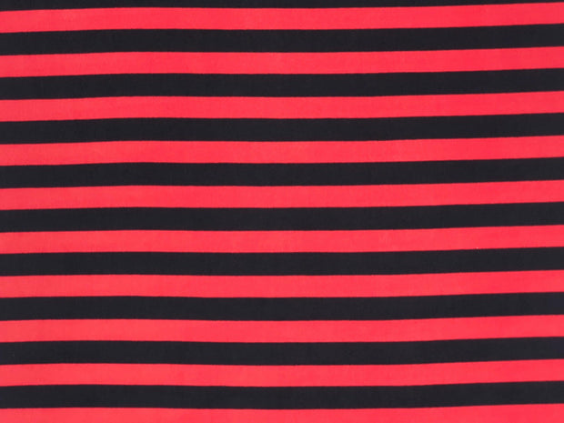 ITY Knit Stripe Print Fabric - wholesale fabric