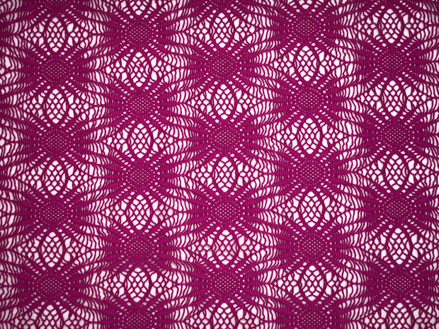 Crochet Lace Fabric | Express Knit Inc.