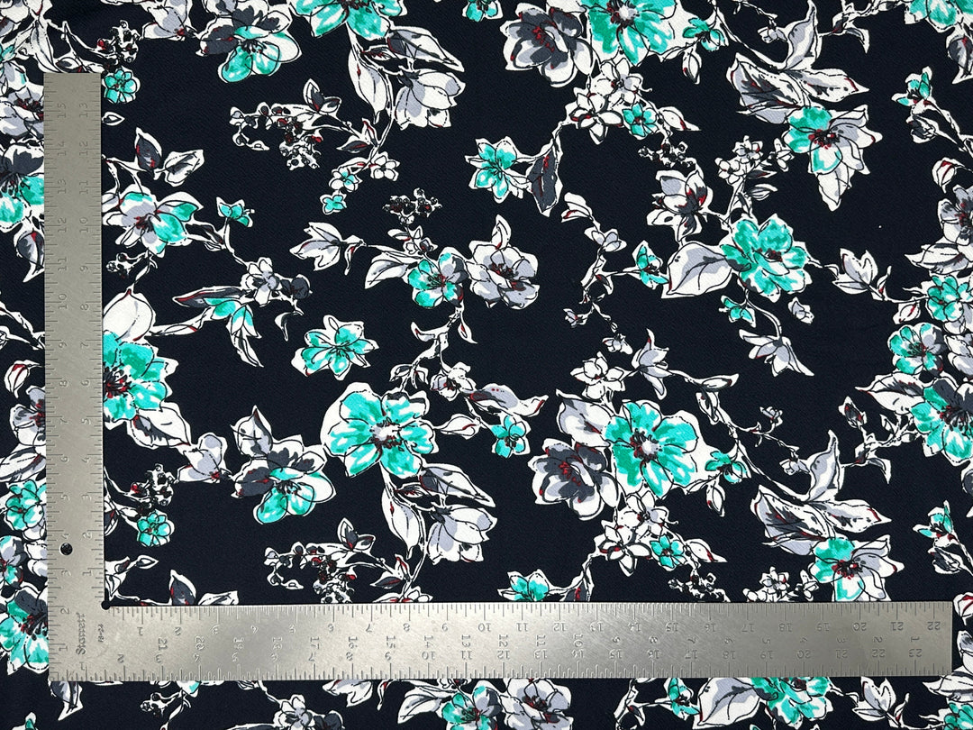 Liverpool Knit Floral Print Fabric | Express Knit Inc.