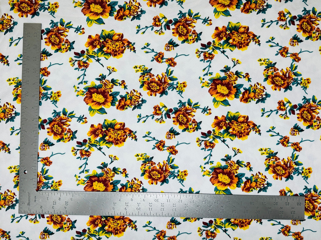 Liverpool Knit Floral Print Fabric | Express Knit Inc.