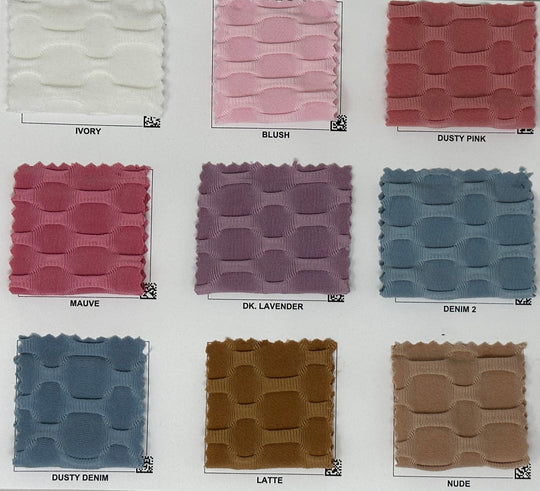 Honeycomb Knit Solid Fabric #2 | Express Knit Inc.