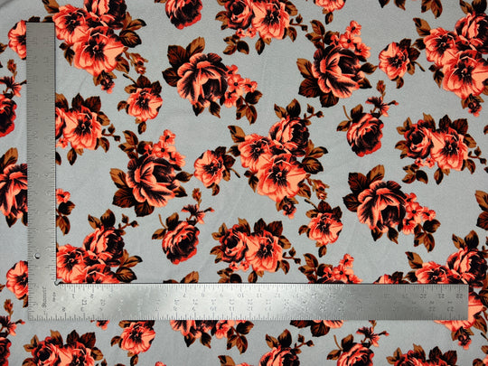 Liverpool Knit Floral Print Fabric | Express Knit Inc.