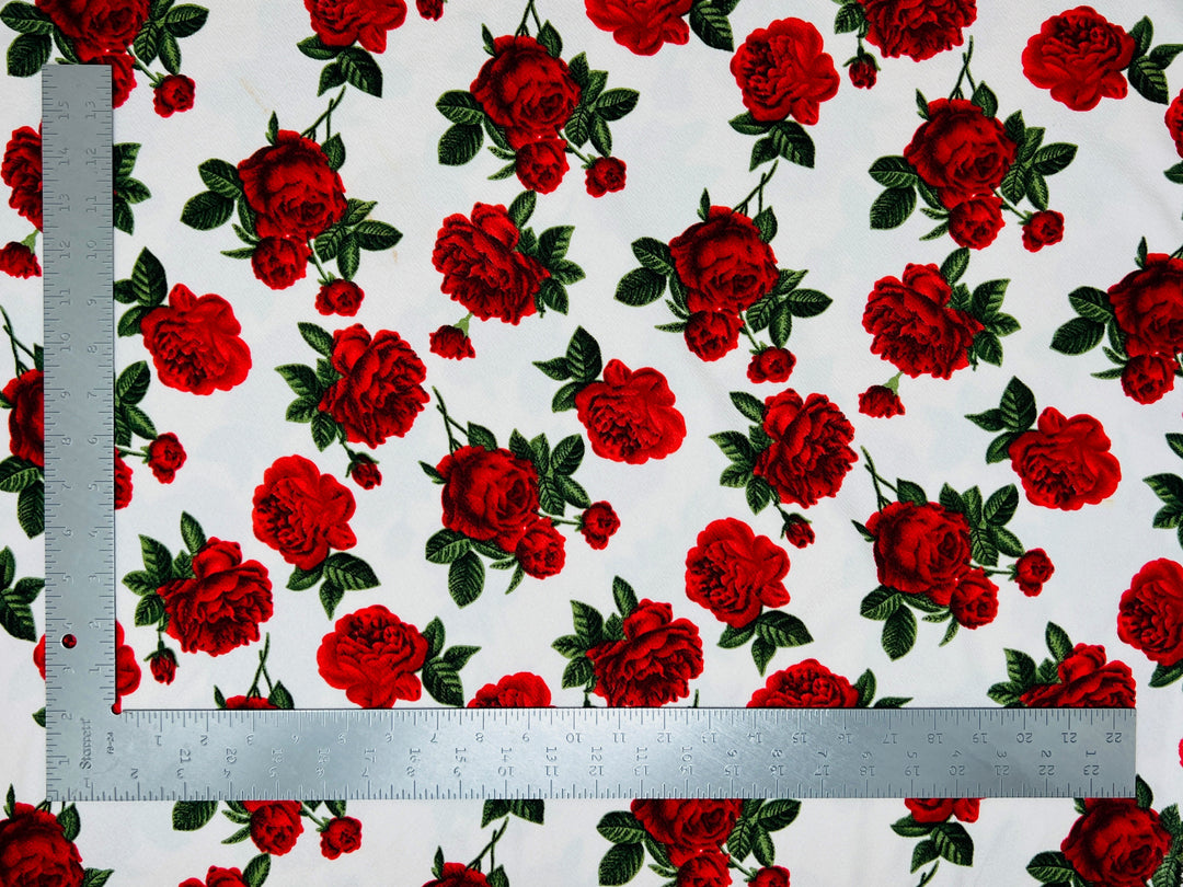 Liverpool Knit Floral Print Fabric | Express Knit Inc.