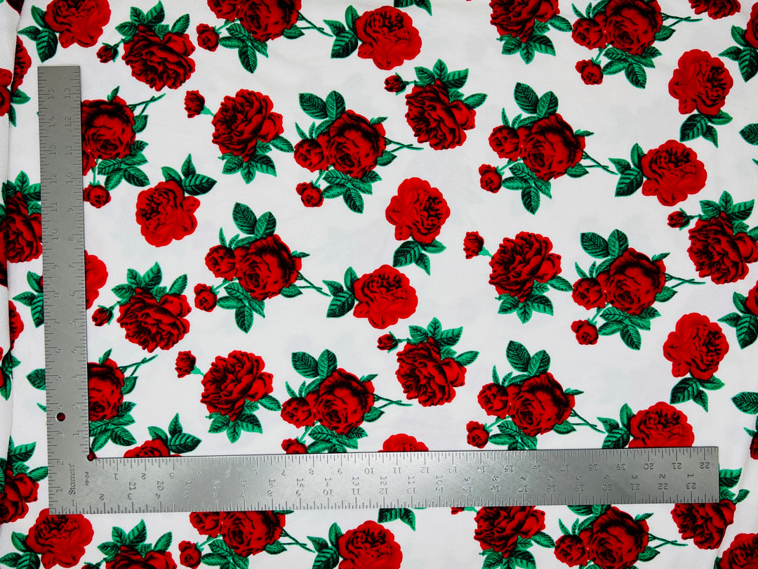 Liverpool Knit Floral Print Fabric - Express Knit Inc.