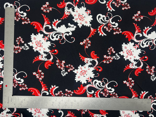 Liverpool Knit Floral Print Fabric | Express Knit Inc.