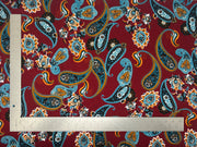 Liverpool Knit Paisley Print Fabric | Express Knit Inc.