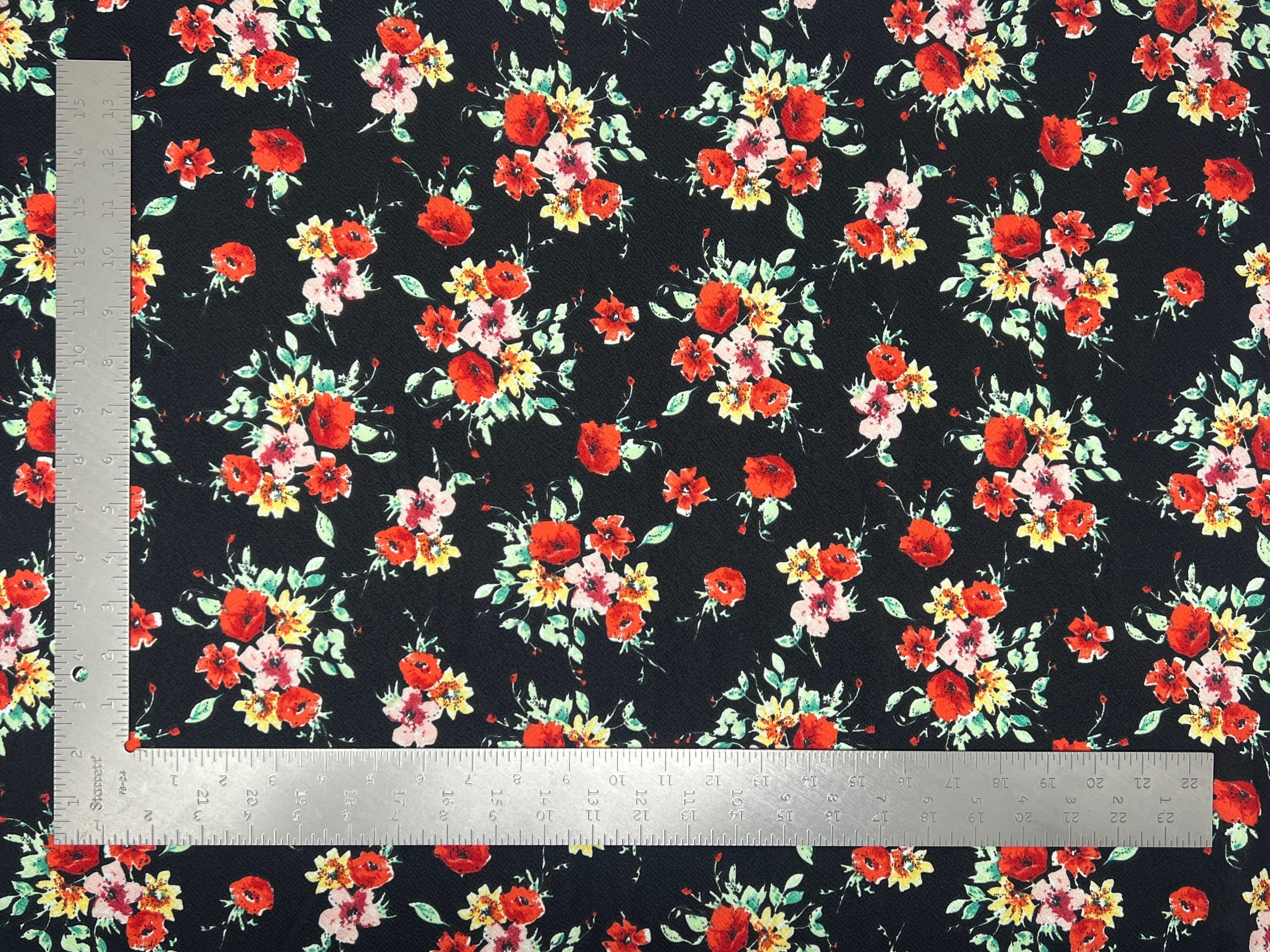 Liverpool Knit Floral Print Fabric | Express Knit Inc.