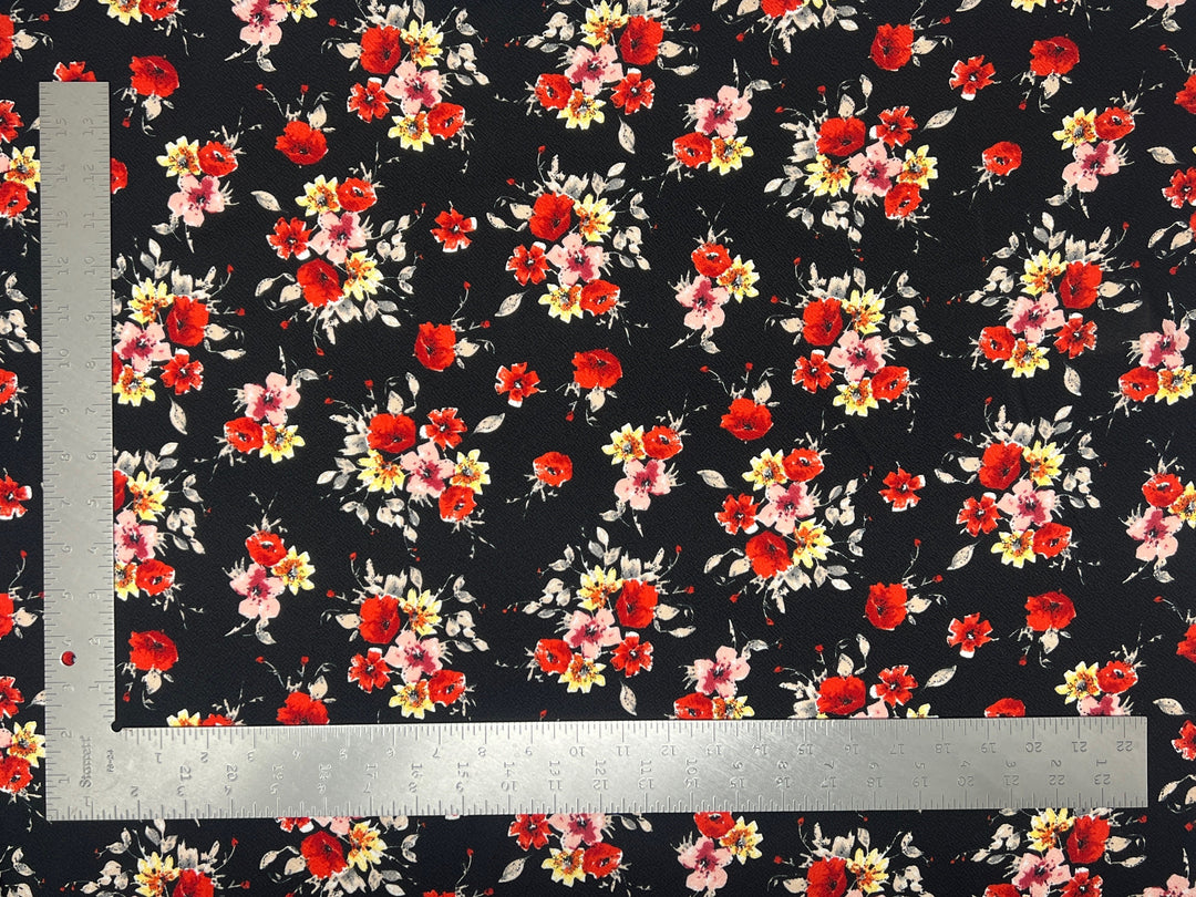 Liverpool Knit Floral Print Fabric | Express Knit Inc.