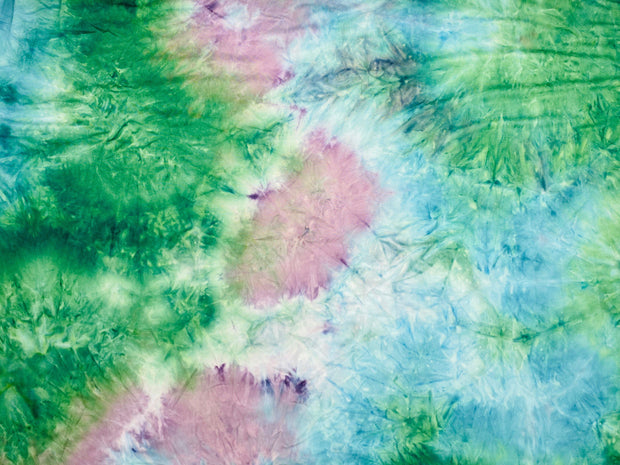 DTY Double Sided Brushed Knit Tie Dye Fabric - Express Knit Inc.