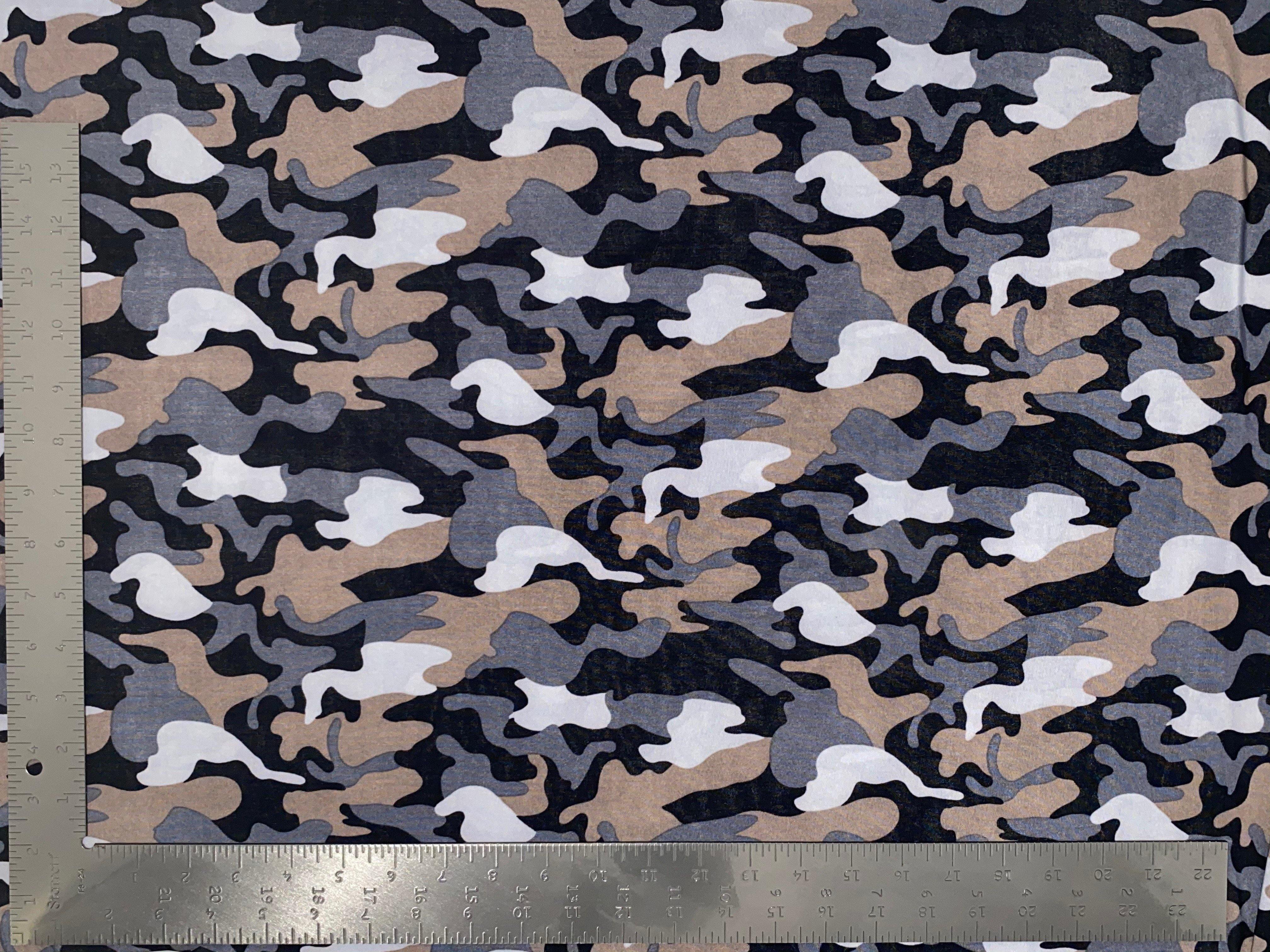 ITY Knit Army Prints Fabric | Express Knit Inc.