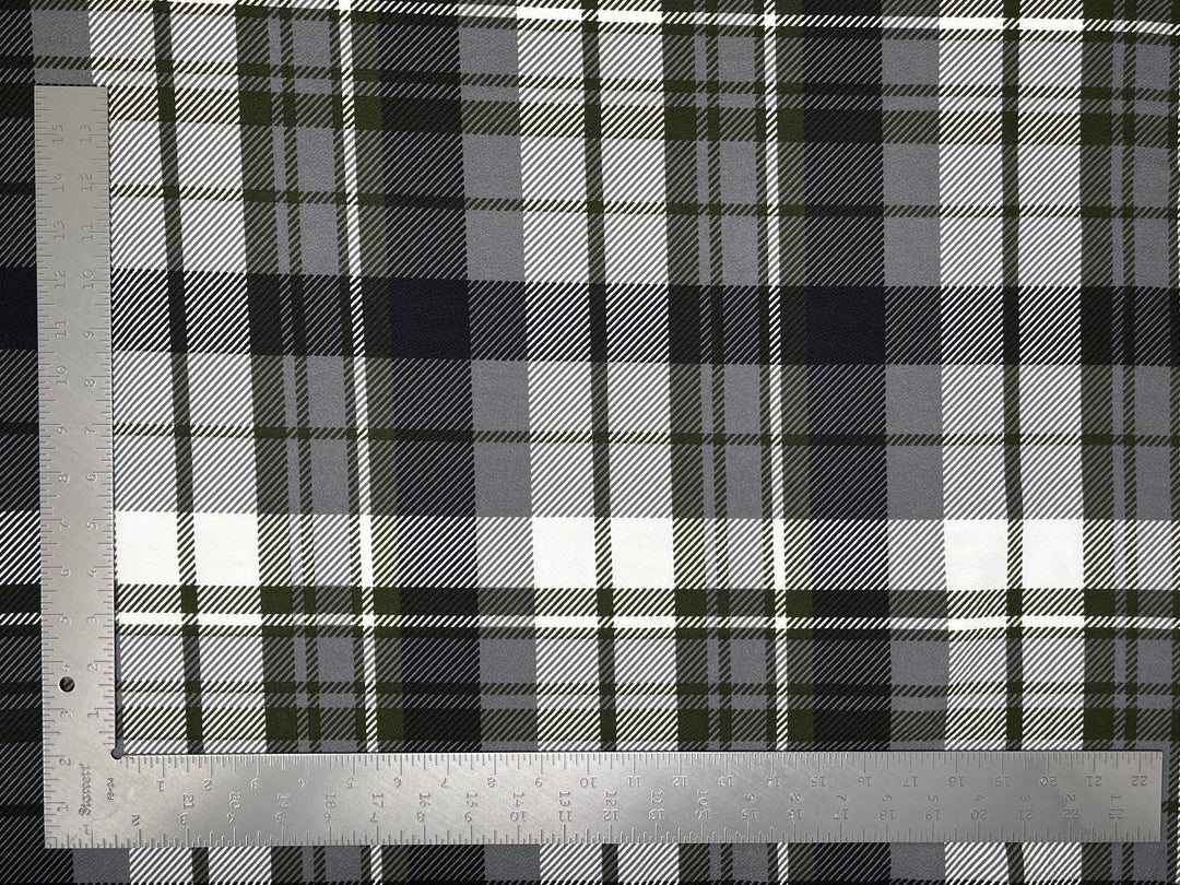 Liverpool Knit Plaid Print Fabric | Express Knit Inc.