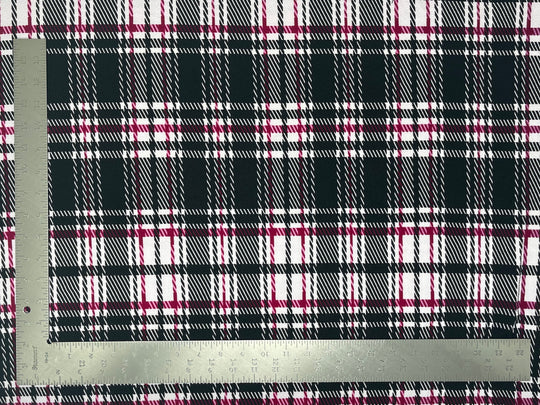 Liverpool Knit Plaid Print Fabric | Express Knit Inc.