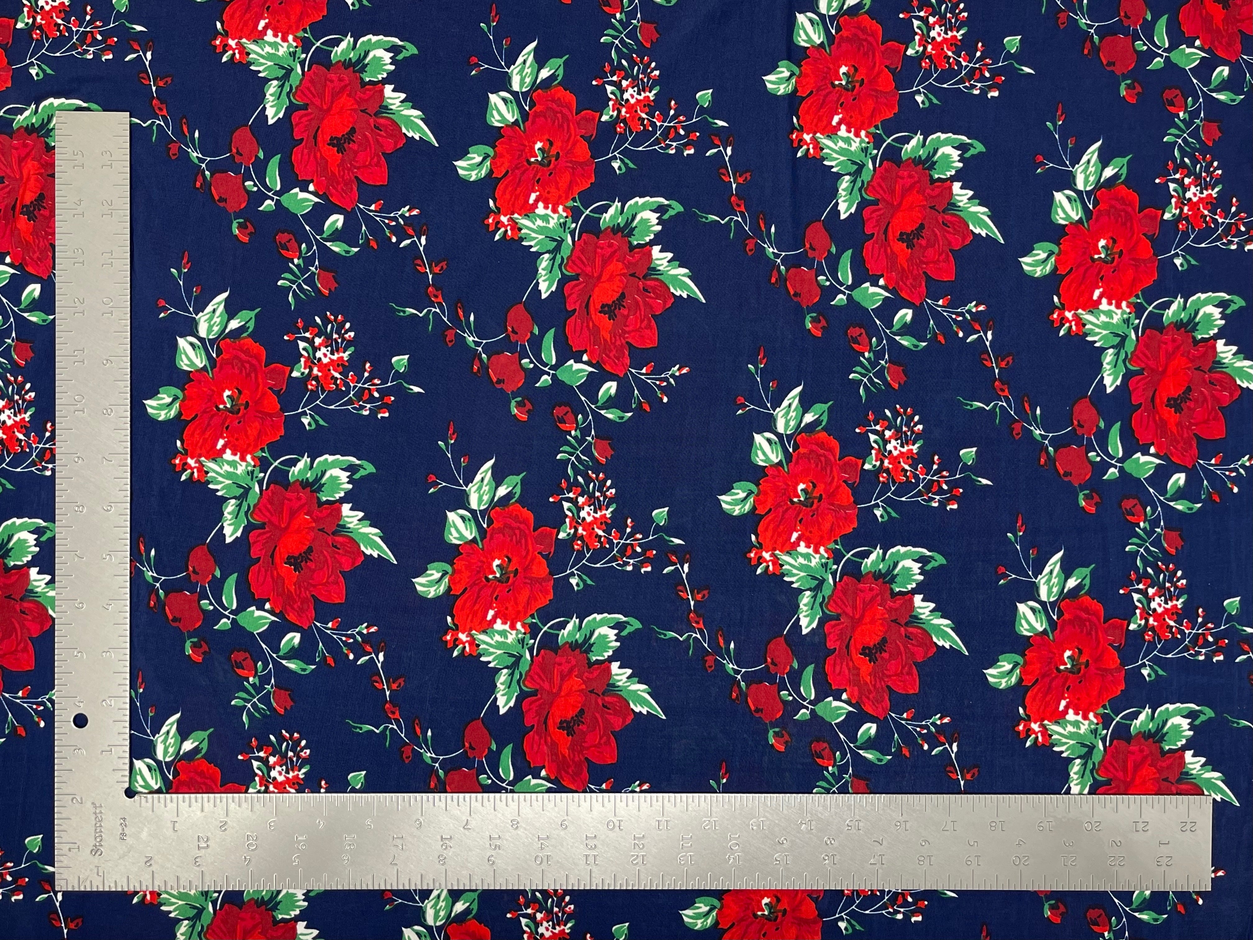 ITY Knit Floral Print Fabric | Express Knit Inc.