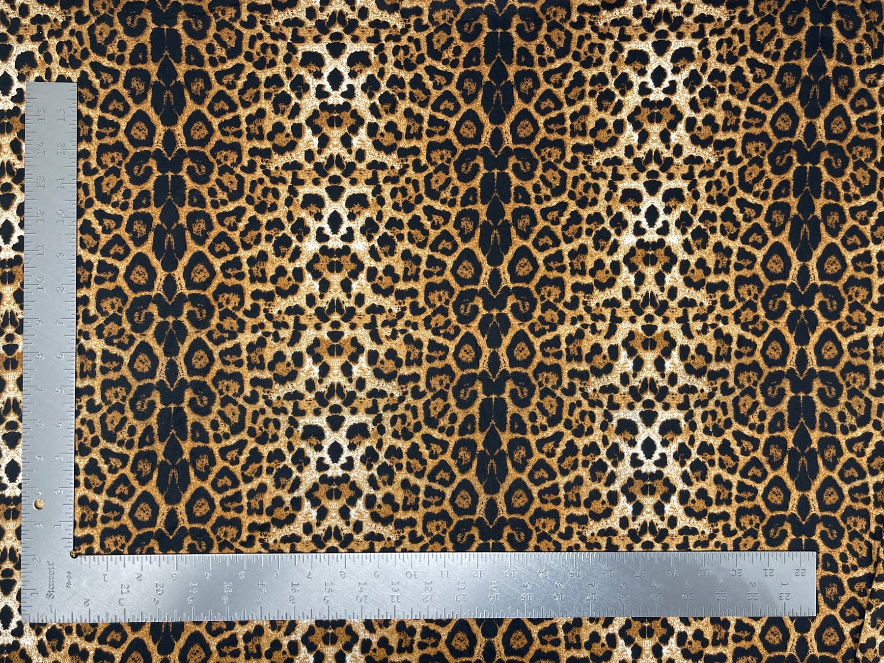 DTY Double-Sided Brushed Animal Print Knit Fabric | Stylish & Soft ...