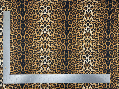 DTY Double Sided Brushed Knit Animal Print Knit Fabric | Express Knit Inc.
