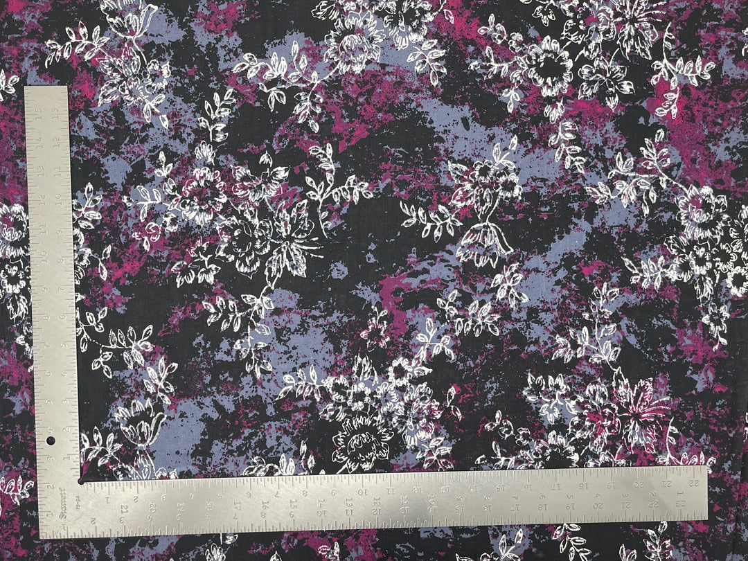 ITY Knit Floral Print Fabric | Express Knit Inc.