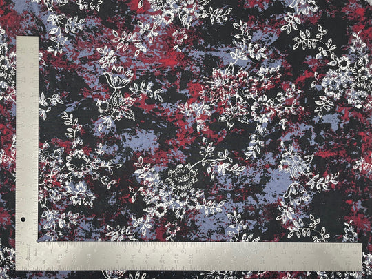 ITY Knit Floral Print Fabric | Express Knit Inc.