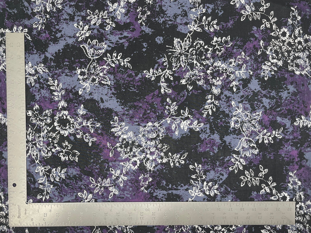 ITY Knit Floral Print Fabric | Express Knit Inc.