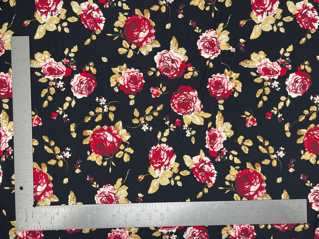 ITY Knit Floral Print Fabric | Express Knit Inc.