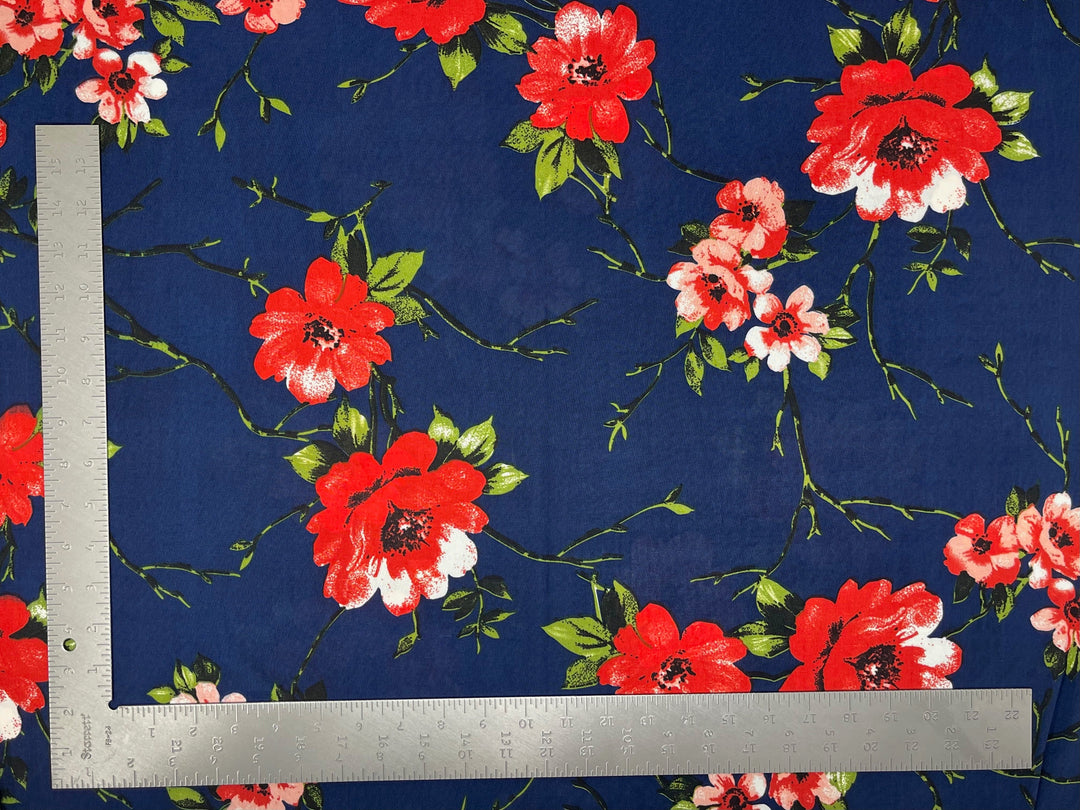 ITY Knit Floral Print Fabric - Express Knit Inc.