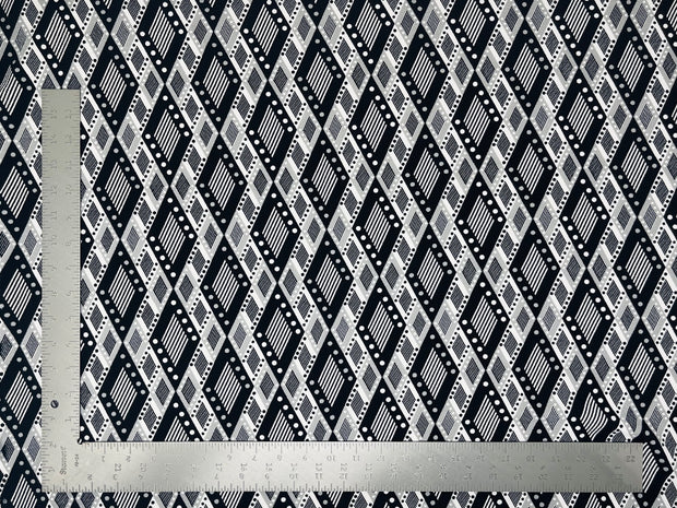 Liverpool Knit Geometric Print Fabric