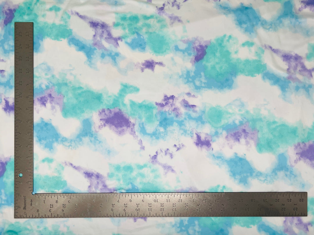 DTY Double Sided Brushed Knit Tie Dye Fabric | Express Knit Inc.