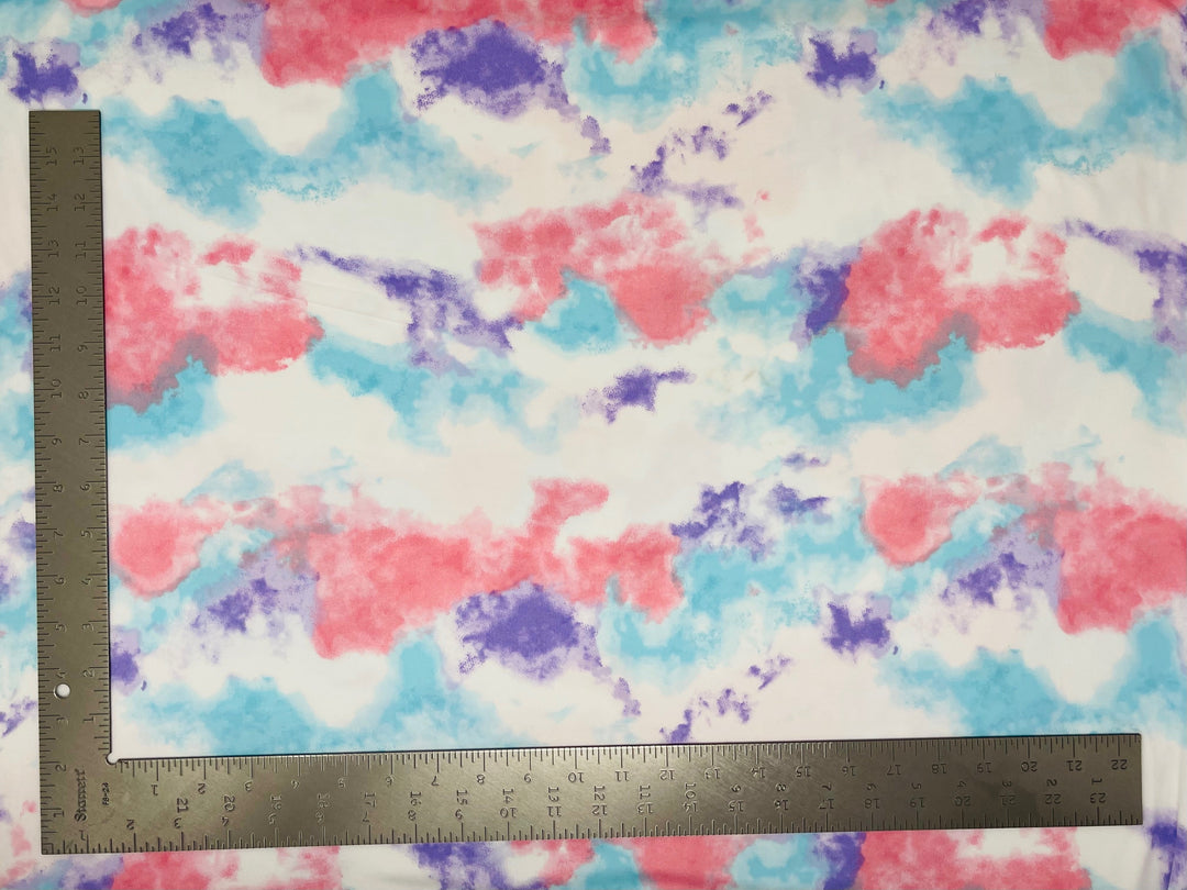 DTY Double Sided Brushed Knit Tie Dye Fabric | Express Knit Inc.