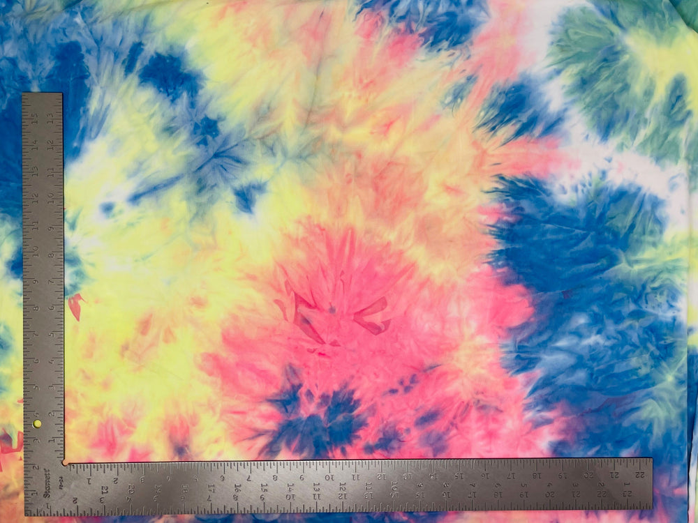 DTY Double Sided Brushed Knit Tie Dye Fabric | Express Knit Inc.