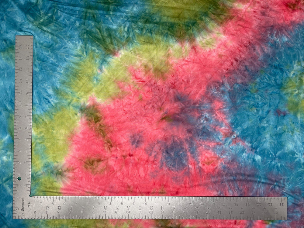 DTY Double Sided Brushed Knit Tie Dye Fabric | Express Knit Inc.