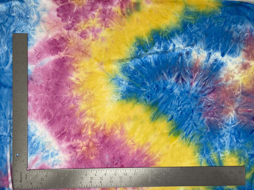 DTY Double Sided Brushed Knit Tie Dye Fabric | Express Knit Inc.