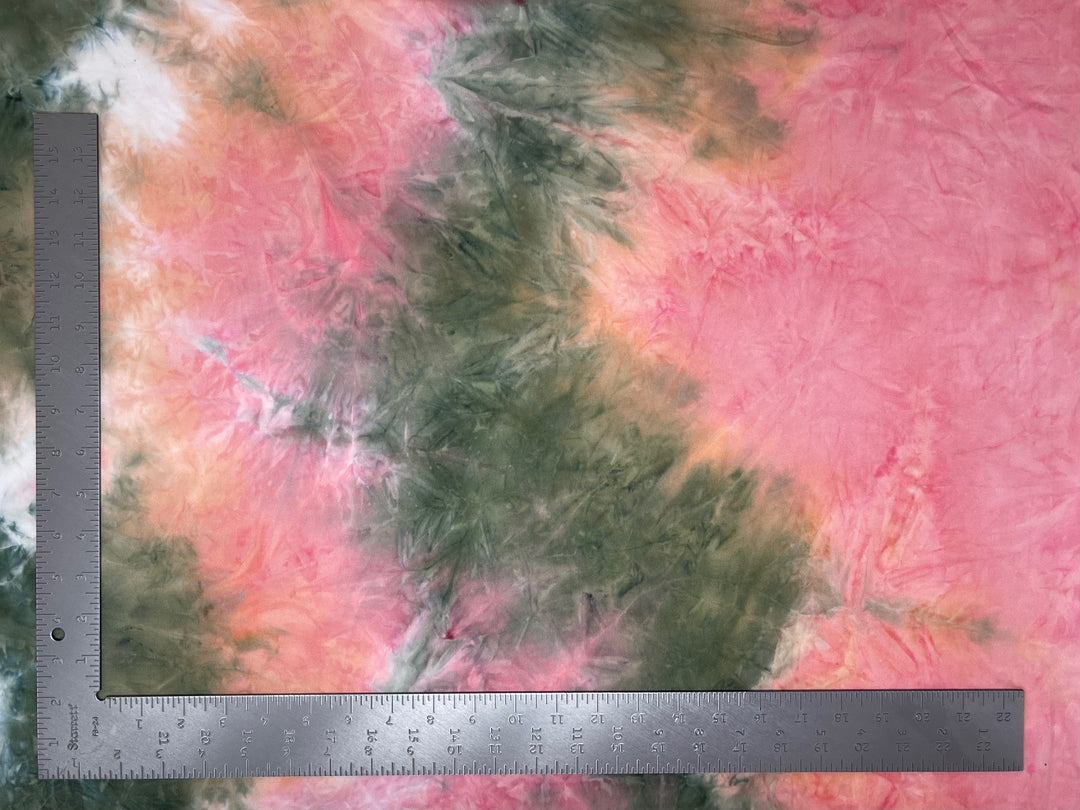 DTY Double Sided Brushed Knit Tie Dye Fabric | Express Knit Inc.